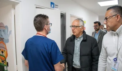 Ministro de Salud, Guillermo Alfonso Jaramillo.