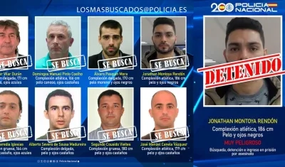 El sicario colombiano Jonathan Montoya Rendón.