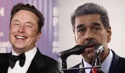 Elon Musk y Nicolás Maduro.