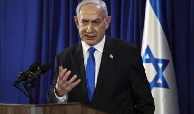 El primer ministro de Israel, Benjamín Netanyahu.