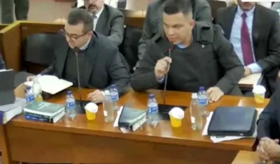 Olmedo López y Sneyder Pinilla.