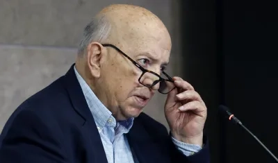 El alto comisionado de paz de Colombia, Otty Patiño.