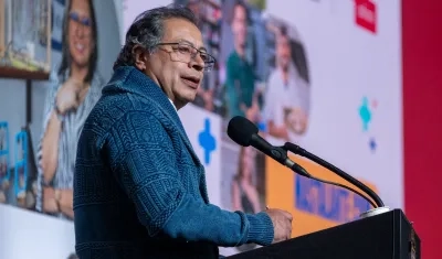 El Presidente de la República, Gustavo Petro.