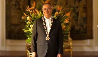Gustavo Petro, Presidente de Colombia.