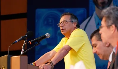 El presidente Gustavo Petro.