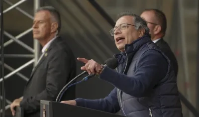 El Presidente de la República, Gustavo Petro.