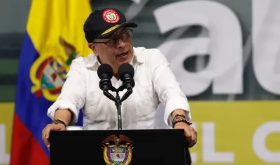 El Presidente Gustavo Petro.