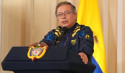 El Presidente Gustavo Petro.