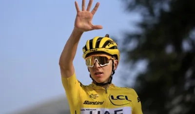 Tadej Pogacar ganó la etapa 20.