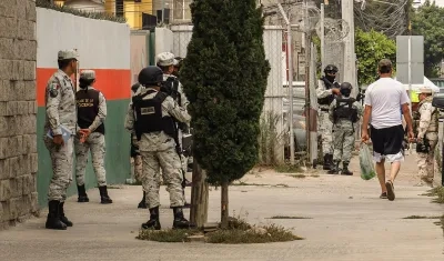 Predio donde fue hallado el narco- túnel. 