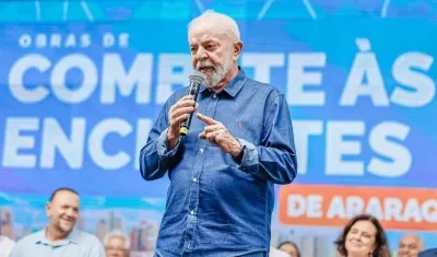 El presidente brasileño, Luiz Inácio Lula da Silva. 