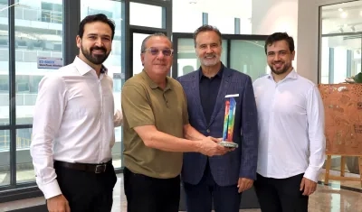 Imagen del homenaje al arquitecto Gabriel Cure.