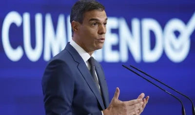 El presidente del Gobierno español, Pedro Sánchez.