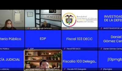 Audiencia de José Sastoque.