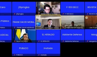 Audiencia de José Sastoque.