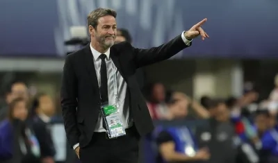 El seleccionador de Panamá, Thomas Christiansen. 