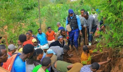 Imagen de la tragedia.