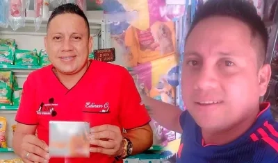 Edinson Cuadrado, veterinario atacado por una perra.