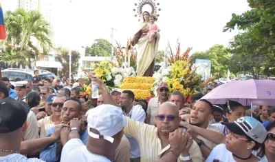 Procesión de la Virgen del Carmen