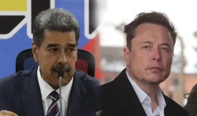 Nicolás Maduro y Elon Musk.