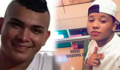 Antony Oyola Sandoval y Harrinson Duván Rodríguez Otalora.