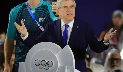 Thomas Bach, presidente del Comité Olímpico Internacional. 