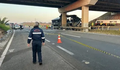 Imagen del accidente.