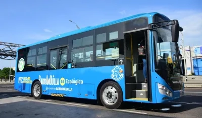 Buses eléctricos para Barranquilla.