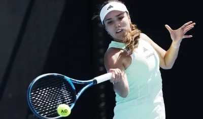 María Camila Osorio había derrotado en primera ronda la estadounidense Lauren Davis. 