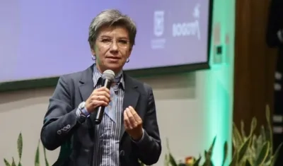 La exalcaldesa de Bogotá, Claudia López.