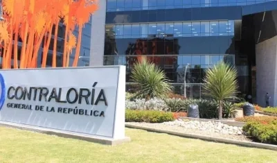 Fachada de la Contraloría General de la República.