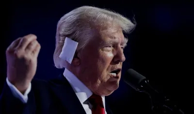 Donald Trump, candidato presidencial republicano.