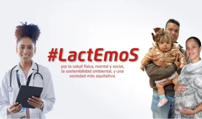 Semana de la lactancia materna. 