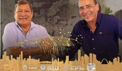 Adalberto ‘Beto’ Mendoza y Víctor Manuel Jiménez, homenajeados por el Festival. 
