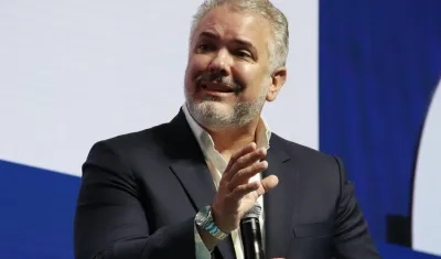 El expresidente de Colombia, Iván Duque.