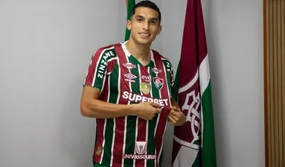 Kevin Serna será compañero en Fluminense de su compatriota Jhon Arias. 