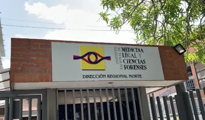 El cuerpo de Osnaider fue llevado a Medicina Legal.