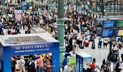 Pasajeros se vieron afectados.