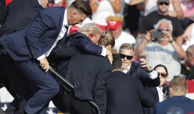 Momento posterior al ataque.