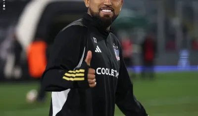 Arturo Vidal llegó a reforzar a Colo Colo para la Copa Libertadores. 