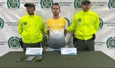 El capturado quedó a disposición de la Fiscalía. 