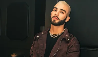 El cantante Manuel Turizo.