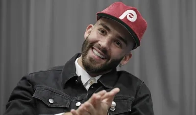 El cantante colombiano Manuel Turizo.