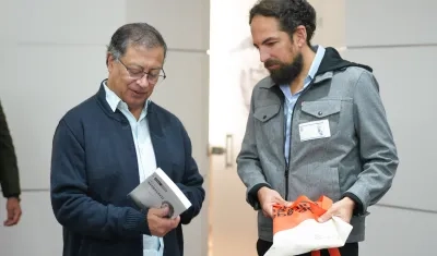 El Presidente Petro recibió a delegados de la FLIP en la Casa de Nariño.