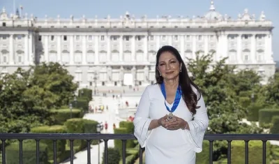 La cantante cubano-estadounidense Gloria Estefan. 