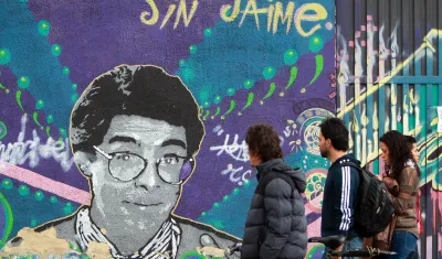 Mural de Jaime Garzón.