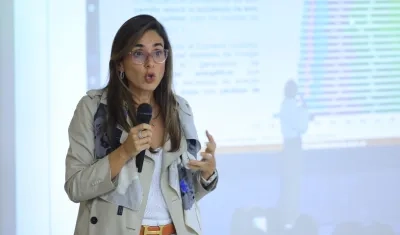 Natalia Gutiérrez, presidenta de Acolgen.