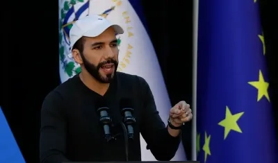 El presidente Nayib Bukele.