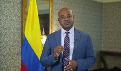 Canciller Luis Gilberto Murillo. 