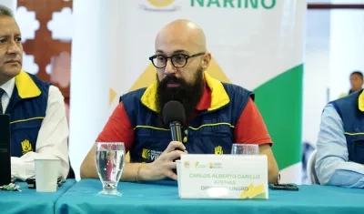Carlos Carrillo, director de la UNGRD.